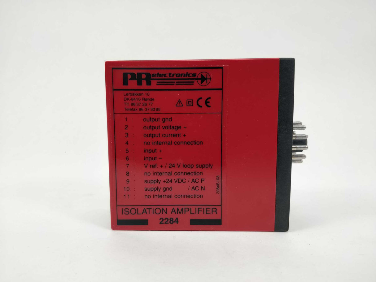 PR Electronics 2284 Isolation Amplifier