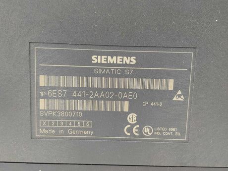 Siemens 6ES7441-2AA02-0AE0 & 2x 6ES7963-3AA00-0AA0 Interface Module IF963-X27