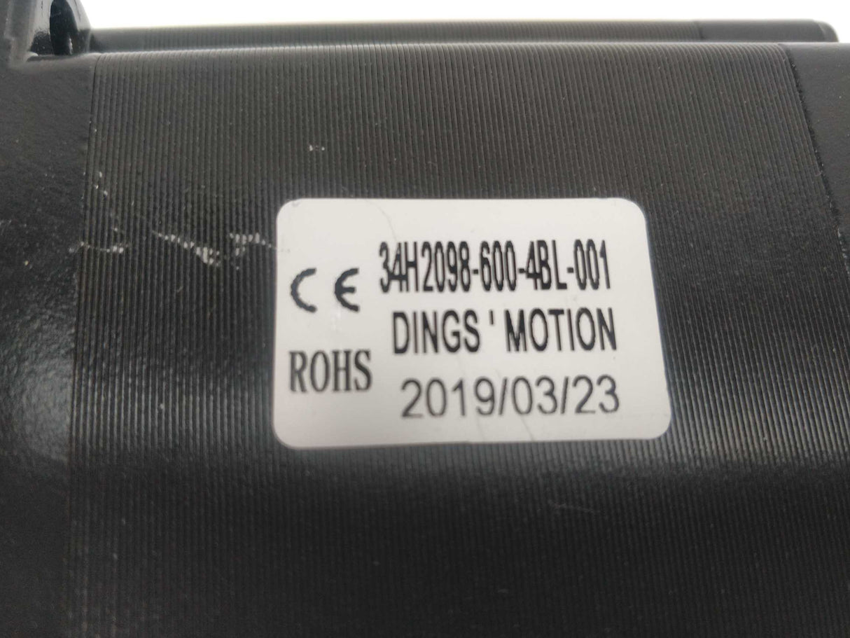 DINGS Motion 34H2098-600-4BL-001 Hybrid Rotary Stepper Motor