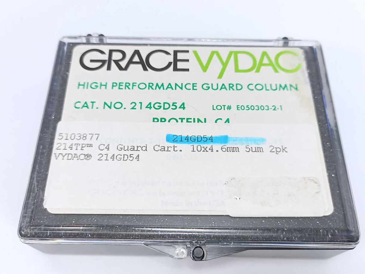 Grace Vydac 214GD54 5103877 214TP C4 Guard cartridge 10x4.6mm 5μm 1pcs