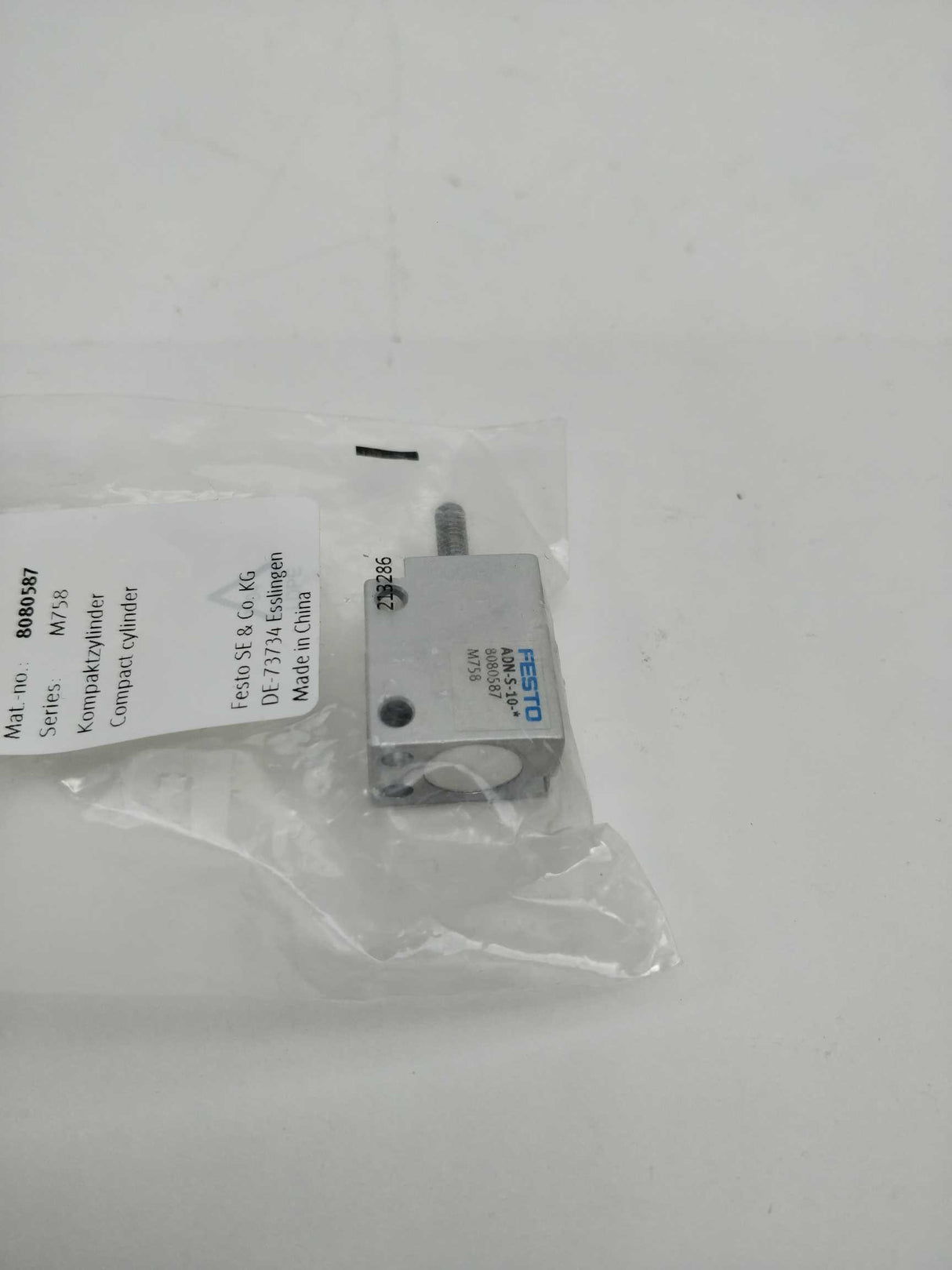 Festo 8080587 ADN-S-10-5-A-A Compact Cylinder