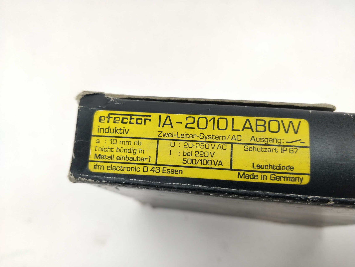 Efector IA-2010LABOW Inductive Sensor