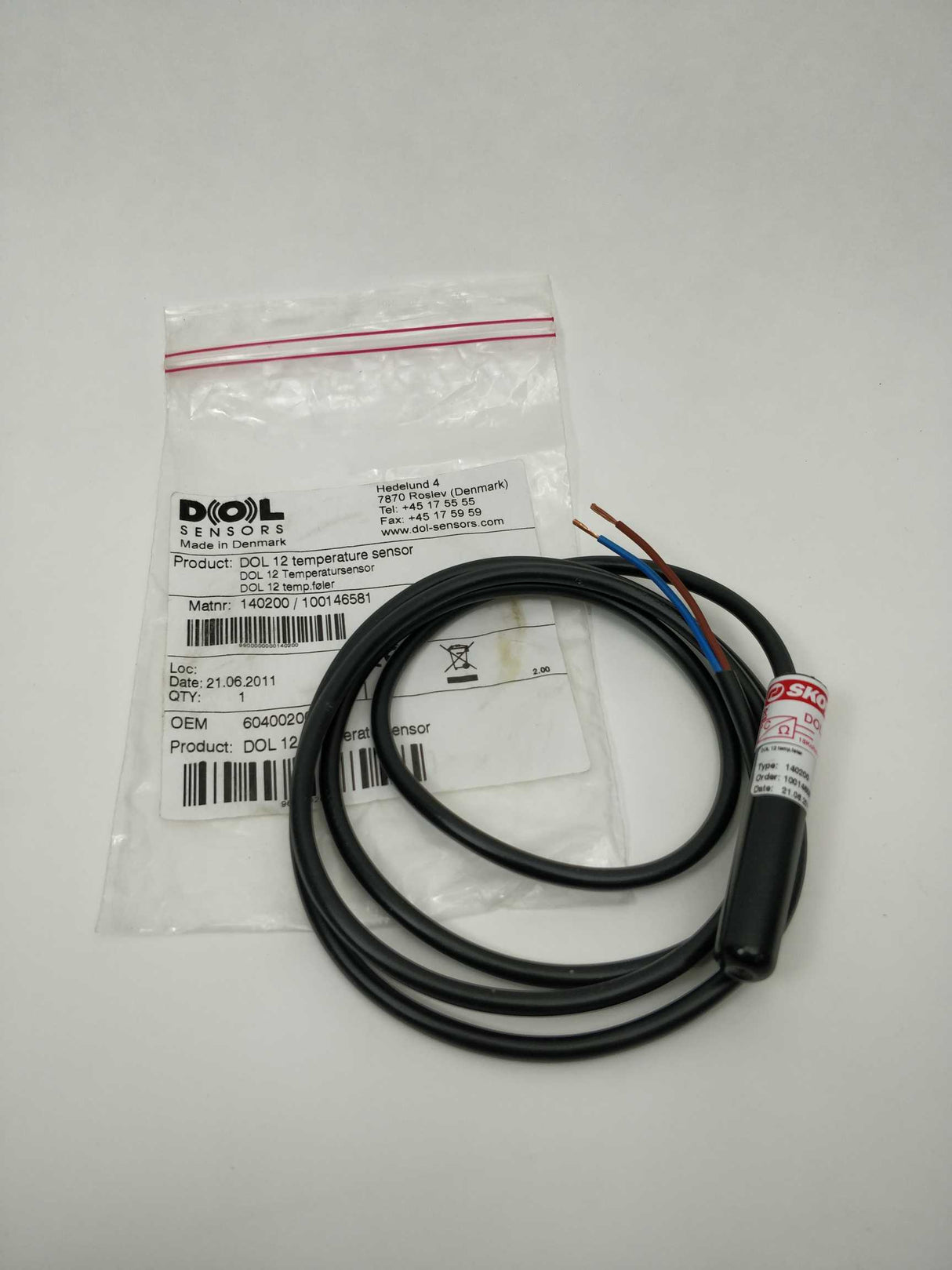 Skov / Dol Sensors 140200 DOL 12 temperature sensor