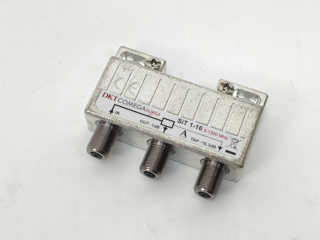 DKT Comega 48116 SiT 1-16 1-way tap 16dB