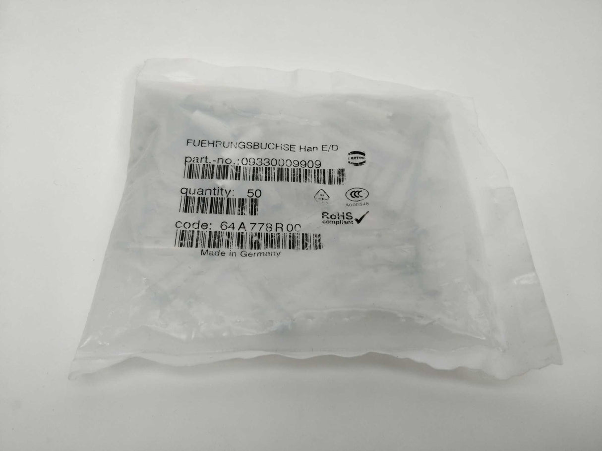 Harting 09330009909 Contac 50 Pcs