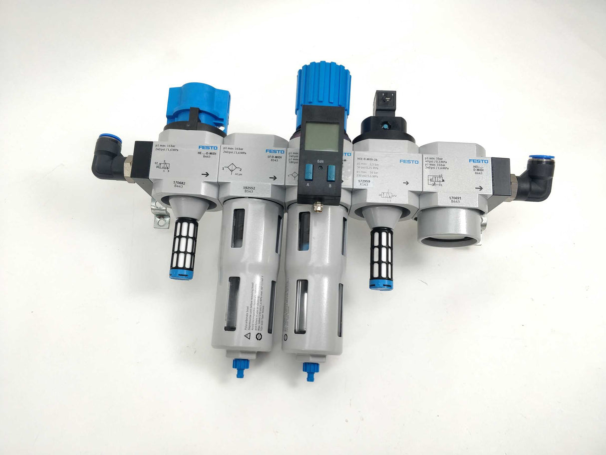 Festo 170682 170682, 192552, 162722, 172959, 170691, 192028, 364665 & 2x 2316