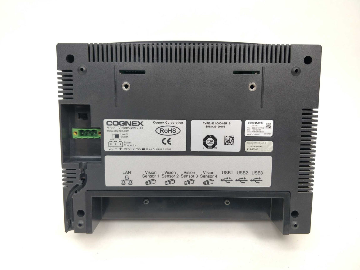 Cognex 821-0004-2RB 825-0240-1R C Vision View 700