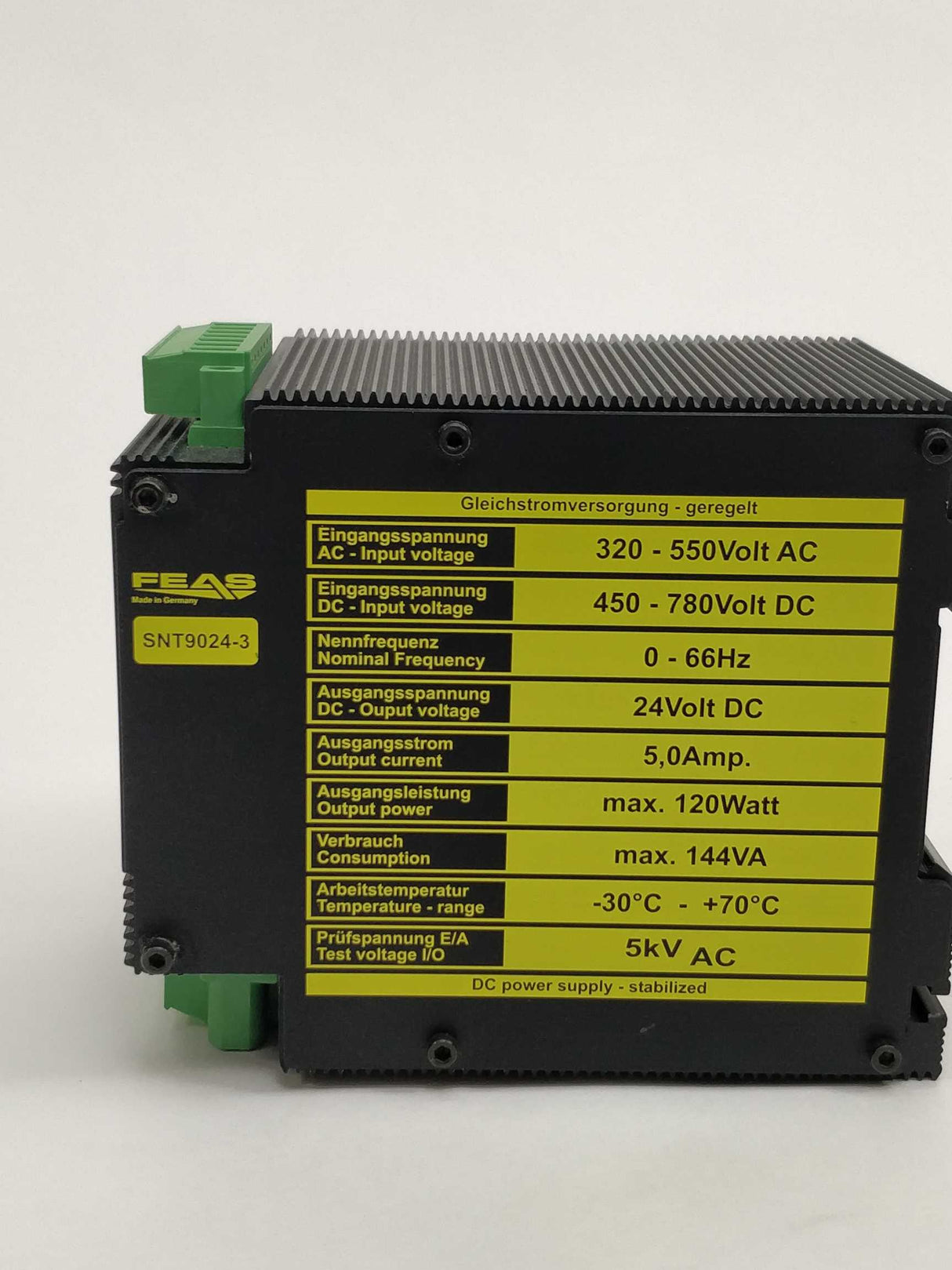 Feas SNT9024-3 24VDC 5A