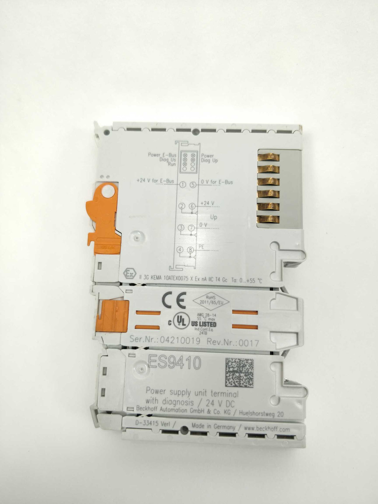 Beckhoff ES9410 Power Supply unit terminal
