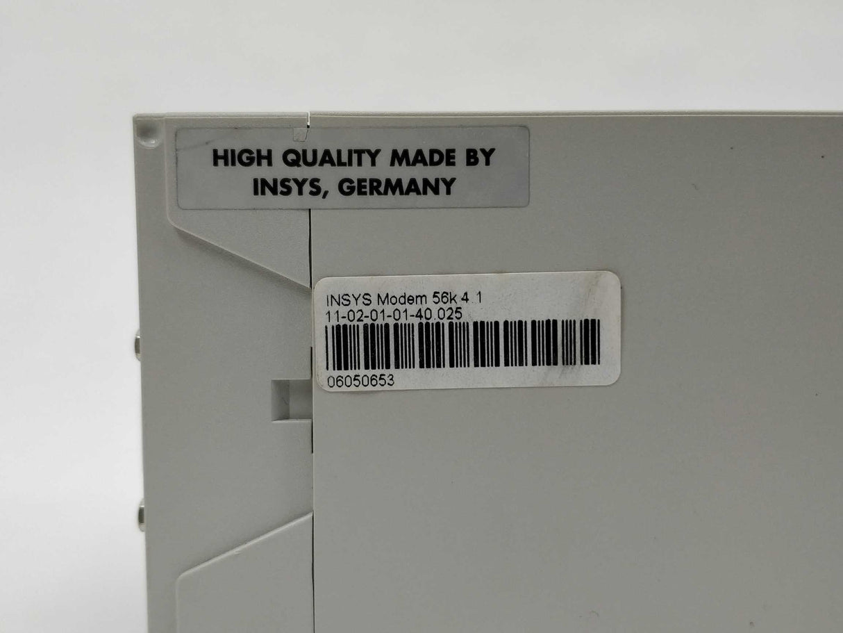 INSYS MICROELECTRONICS 11-02-01-01-40.025 MODEM 56K 4 1
