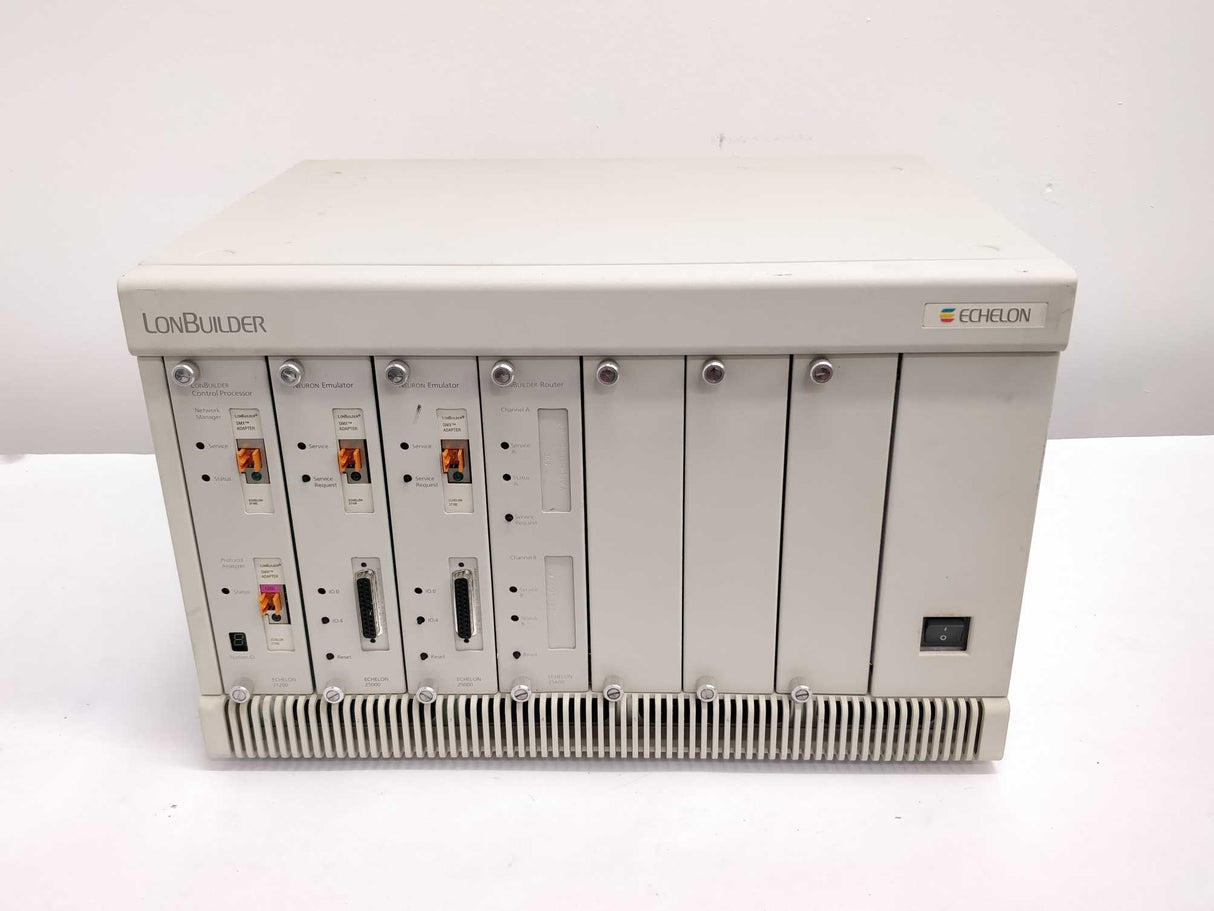 Echelon 21400 Enclosure with 21200, 25000 x2 & 25400 LonBuilder