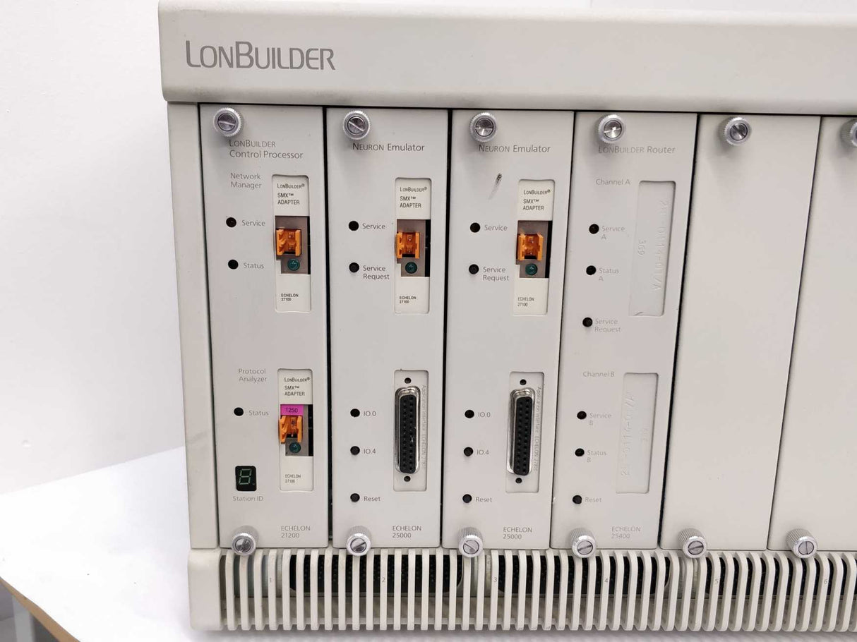 Echelon 21400 Enclosure with 21200, 25000 x2 & 25400 LonBuilder