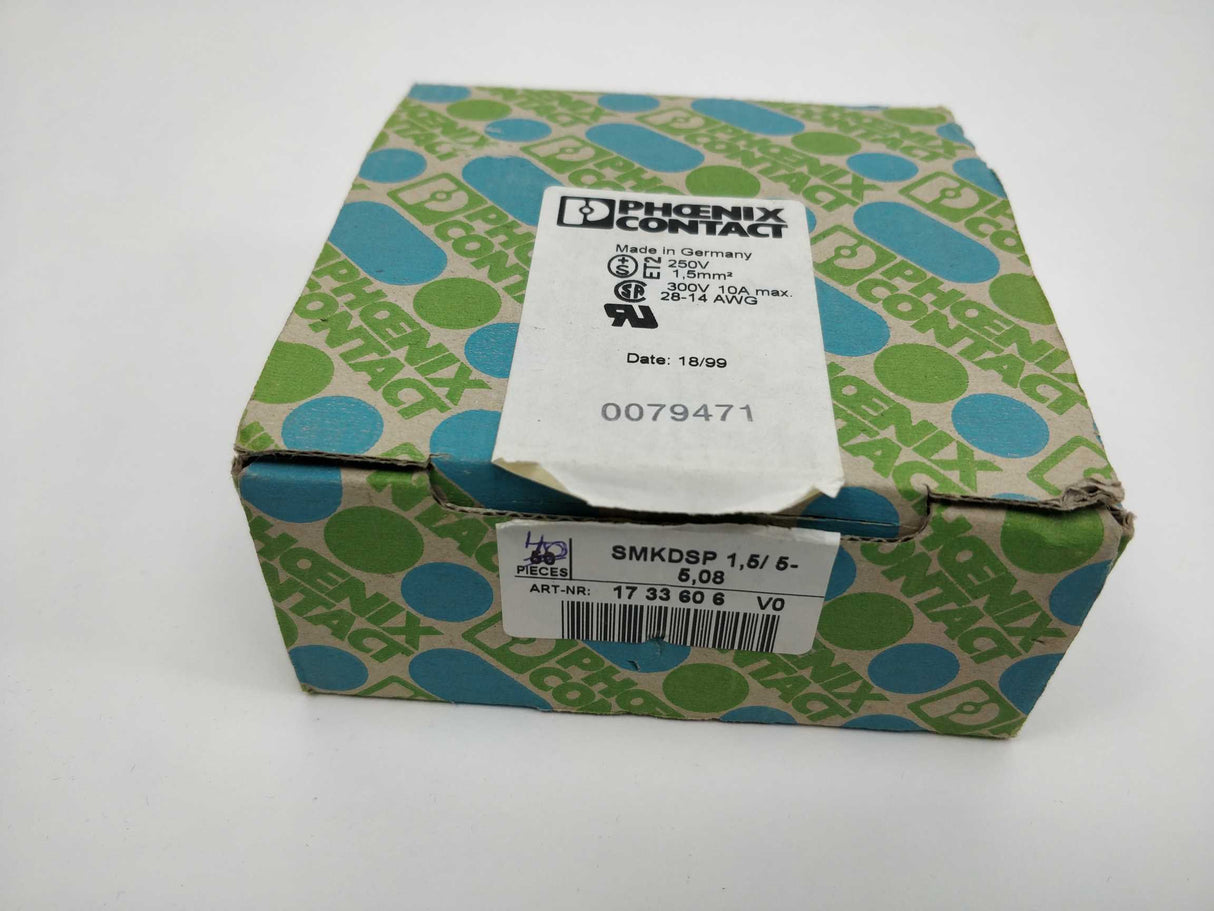 Phoenix Contact 1733606 SMKDSP 1,5/5-5,08, minal block (41 pcs)