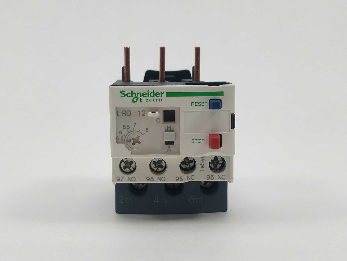 Schneider Electric LRD12 Overload Relay 5.5-8A