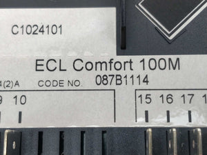 Danfoss 087B1114 ECL Comfort 100M Weather Compensator 24VAC