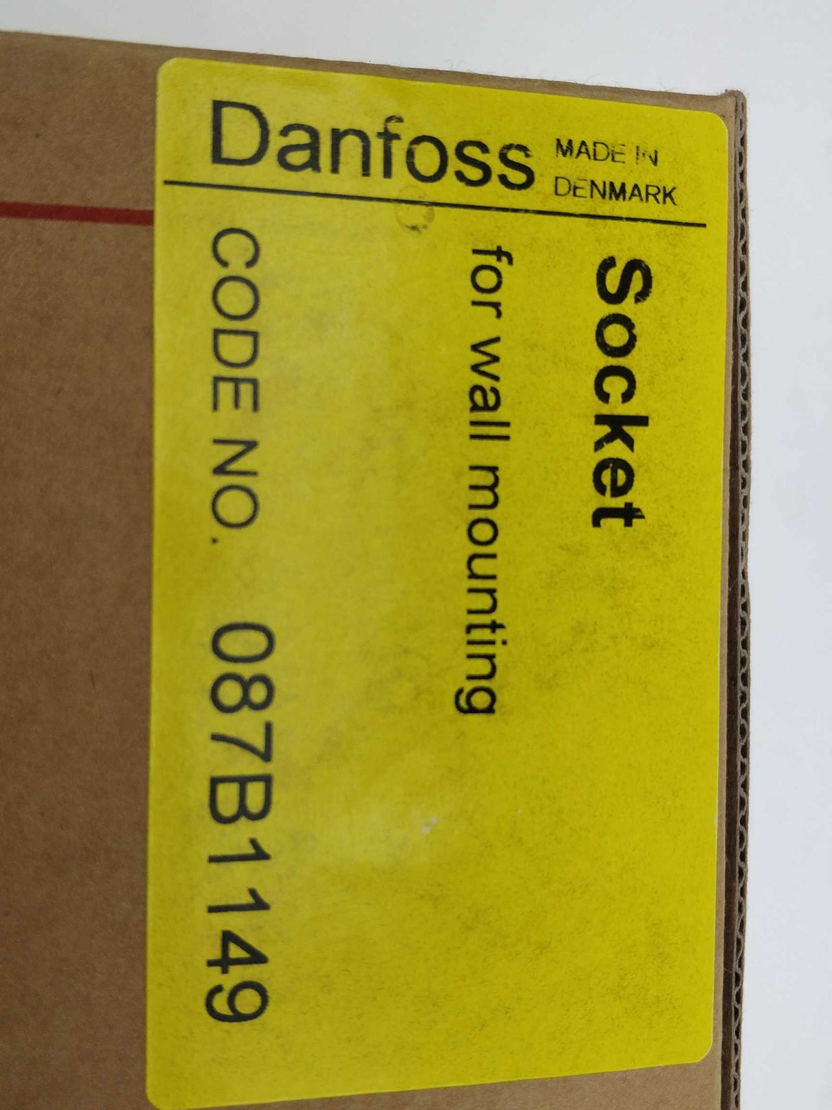 Danfoss 087B1149 Socket for Wall Mounting