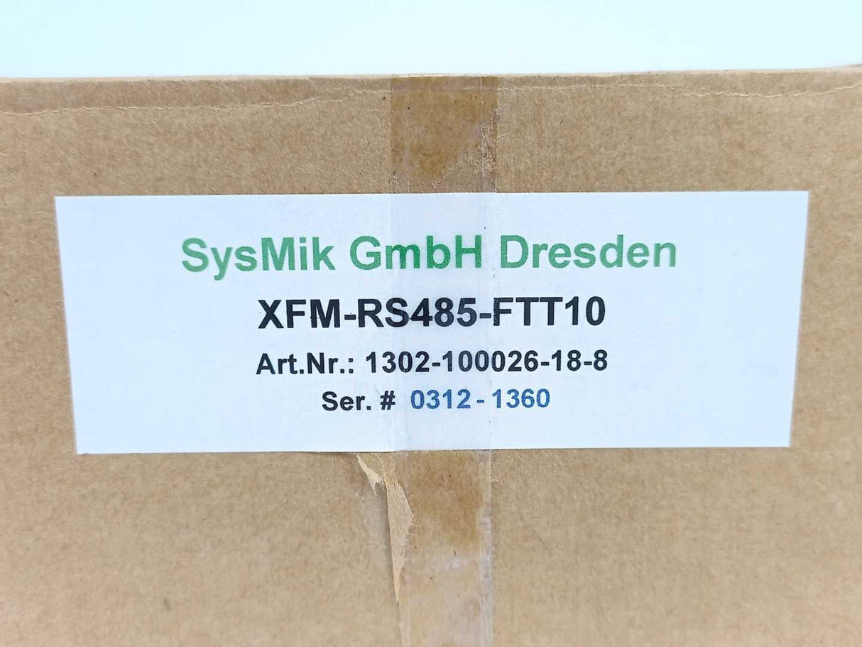 SysMik XFM-RS485-FTT10 Extended Interface Module 1302-100026-18-8
