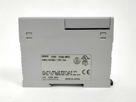 Idec FC4A-HPC1 MicroSmart 5VDC