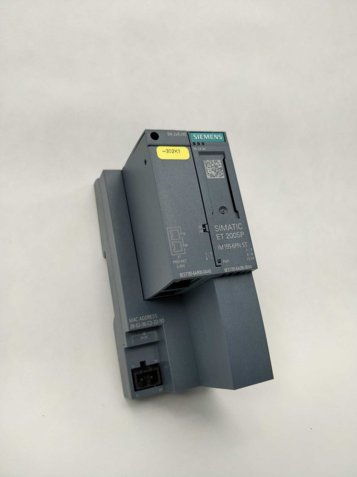 Siemens 6ES7155-6AU00-0BN0 Interface Module 155-6PN + 6ES7193-6AR00-0AA0