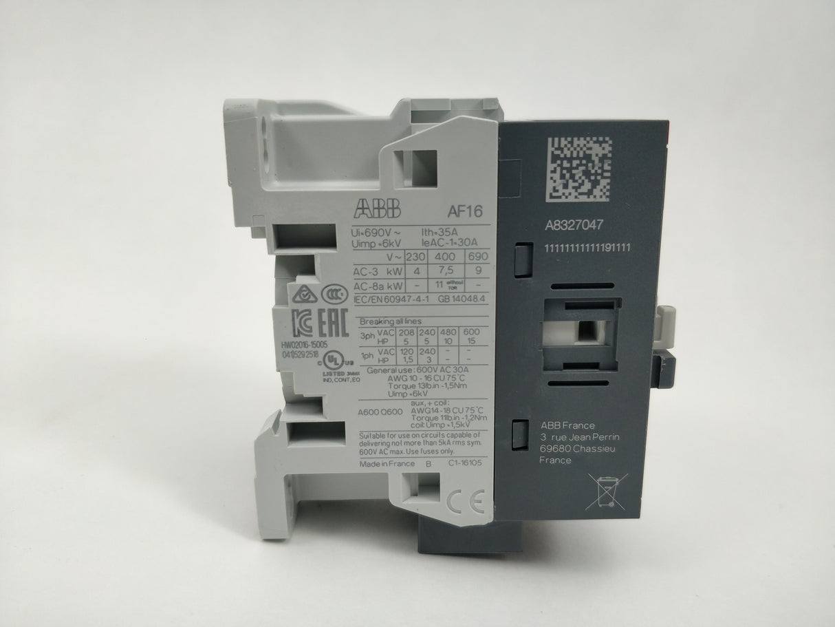 ABB 1SBL177001R1310 AF16-30-10-13 Contactor 100-250V 50/60Hz-DC