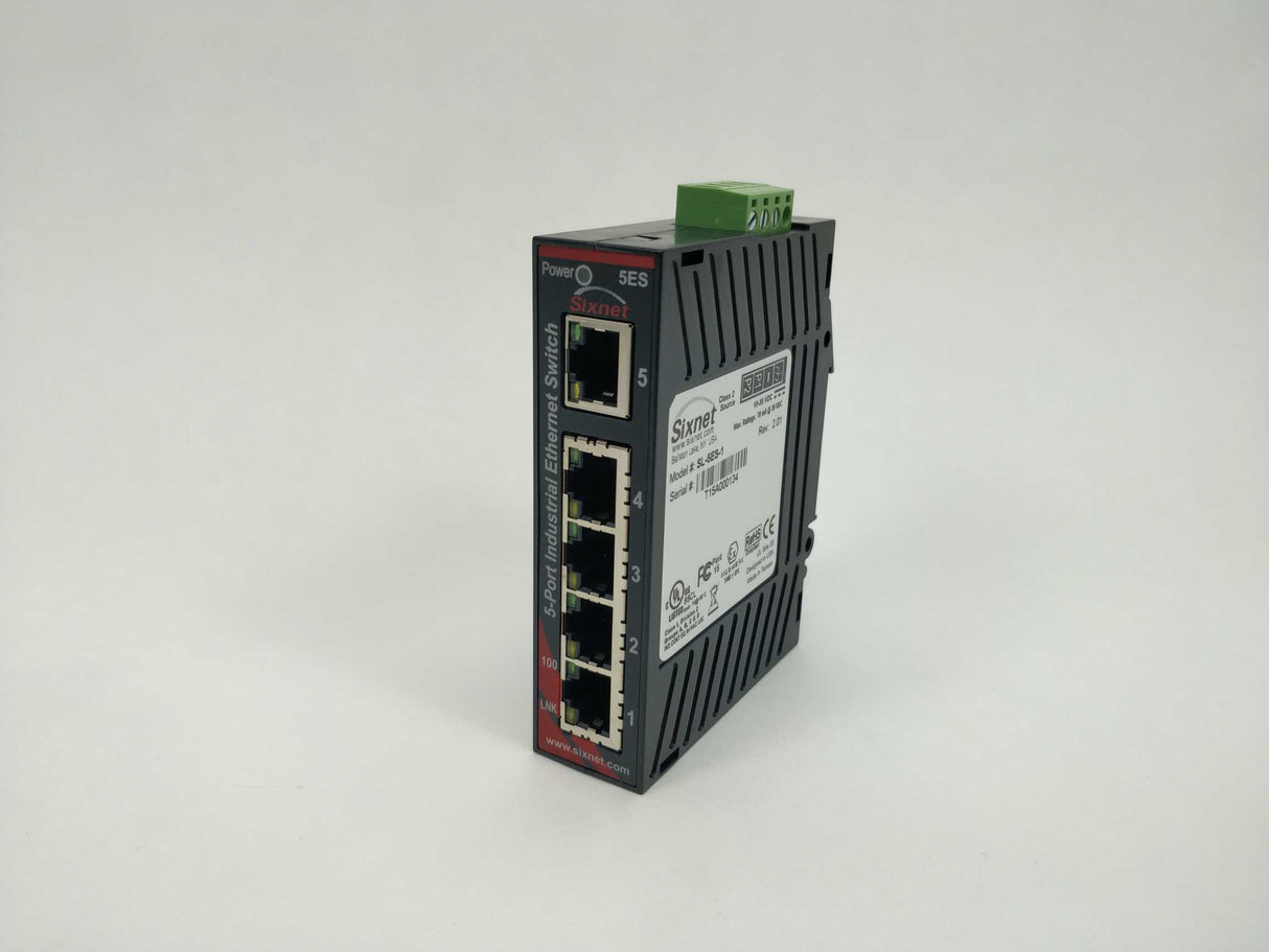 Sixnet SL-5ES-1 5-port industrial ethernet switch