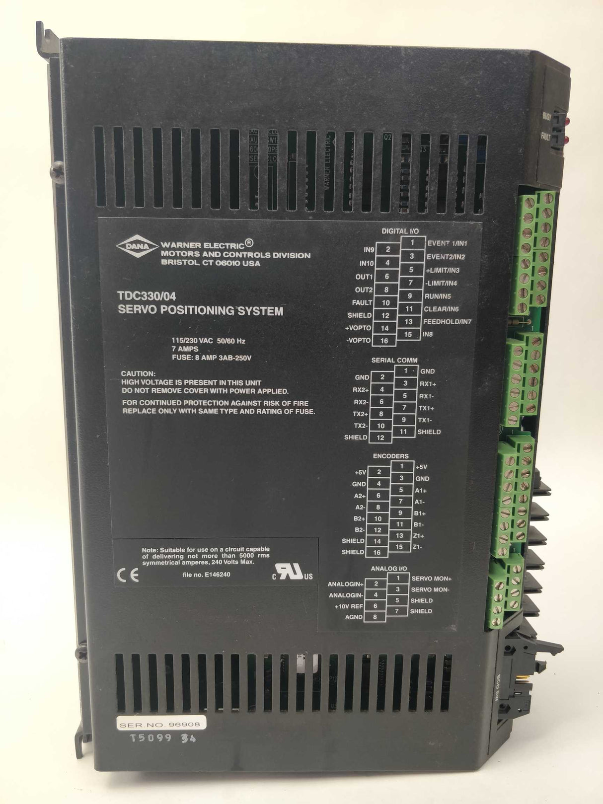 Warner Electric TDC330/04 SLO-SYN