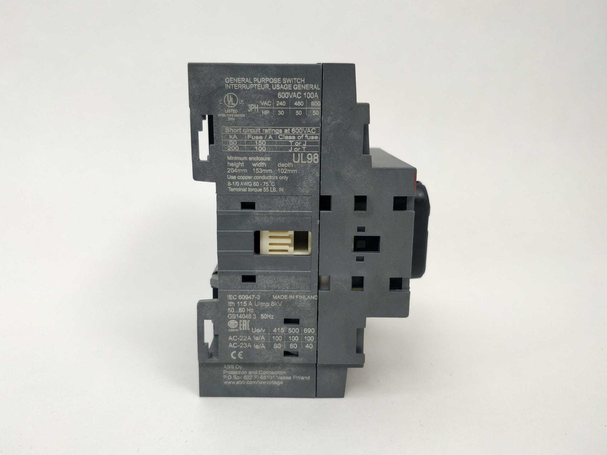 ABB 1SCA105018R1001 OT100F4N2 Switch Disconnector