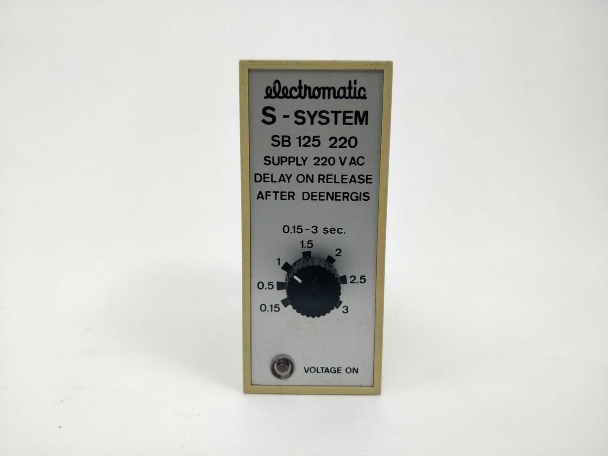 Electromatic SB 125 220 S-System