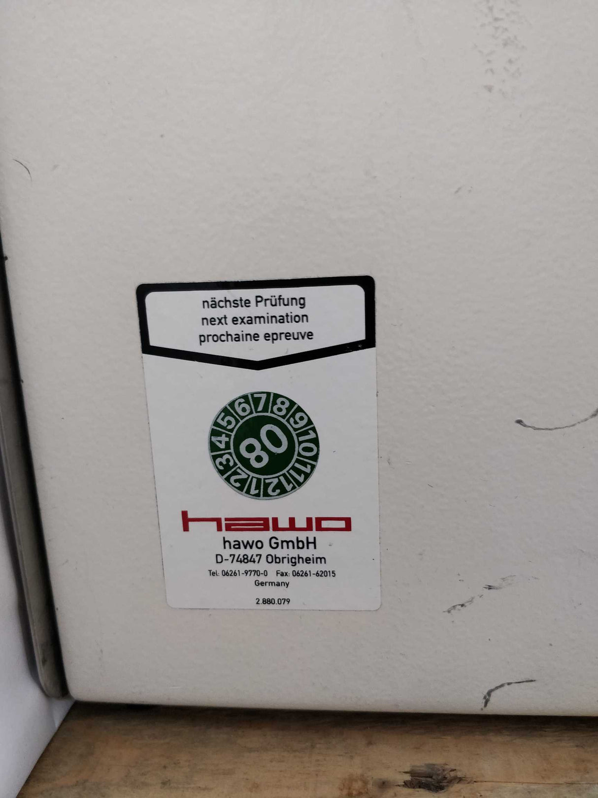 Hawo 0.617.079 HM2010DC rotary sealer