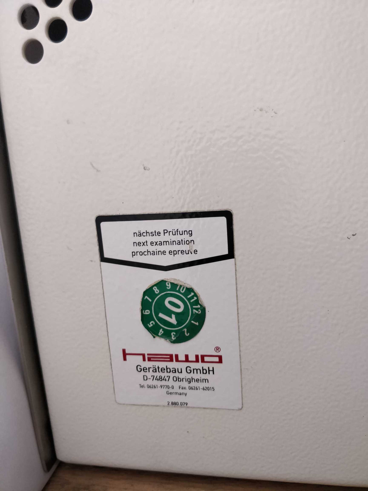 Hawo 0.617.079 HM2010DC rotary sealer