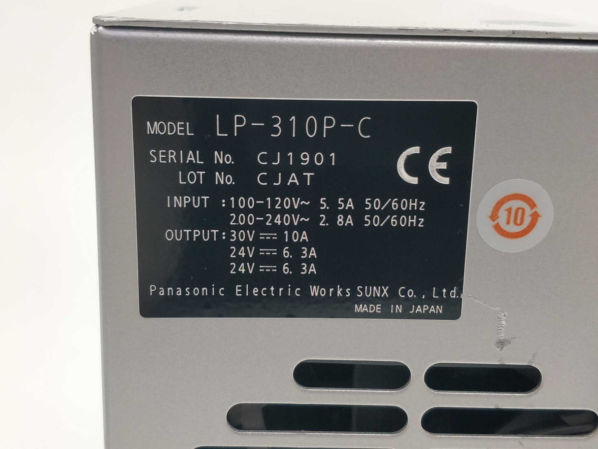 Panasonic LP-310P-C CO2 Laser Marker, Not tested