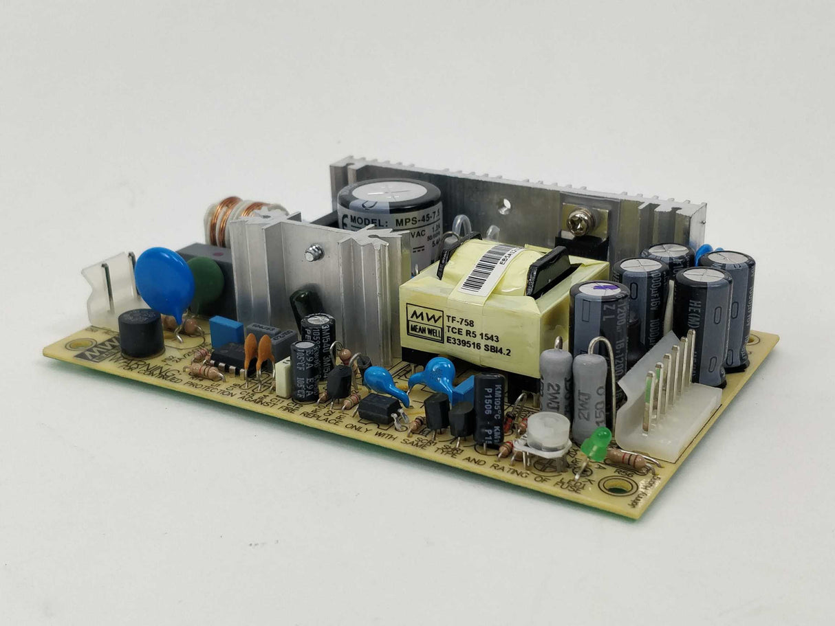 Mean Well MPS-45-7.5 AC/DC, 45W, 7.5V, open frame