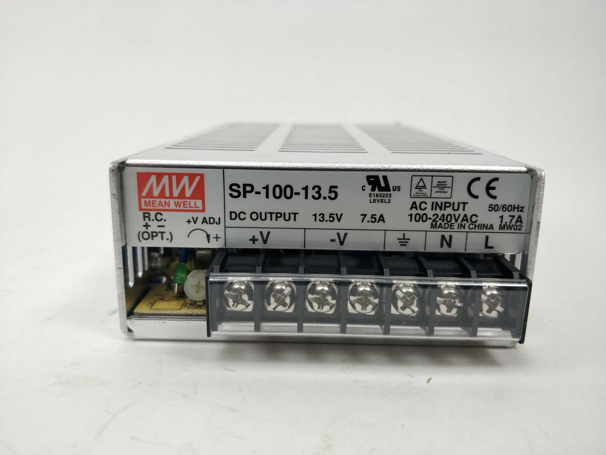 Mean Well SP-100-13.5 AC/DC, 100W, 13.5Vout