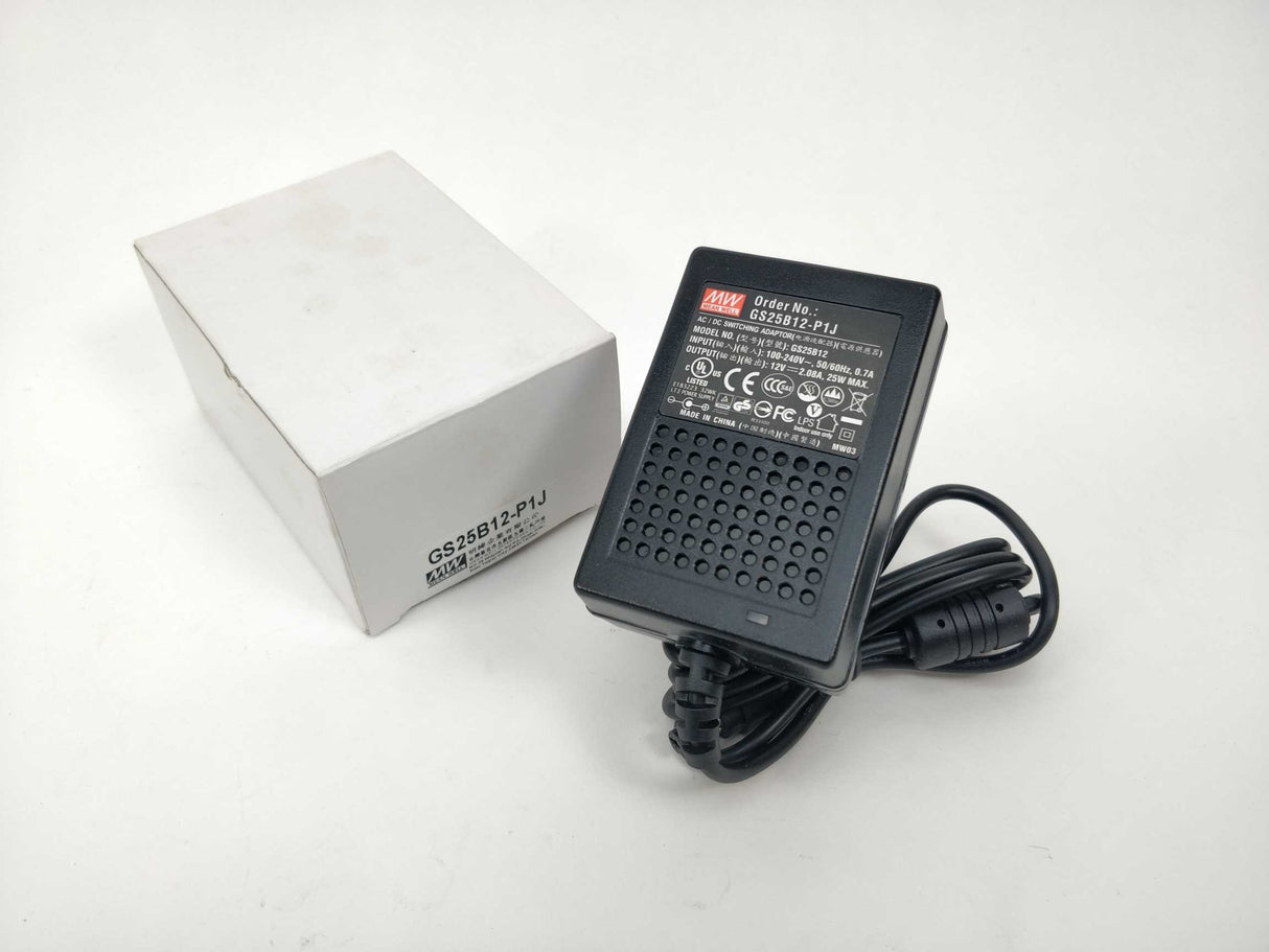 Mean Well GS25B12-P1J AC/DC, adaptor, 25W, 12Vout