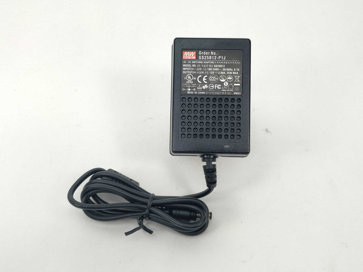 Mean Well GS25B12-P1J AC/DC, adaptor, 25W, 12Vout