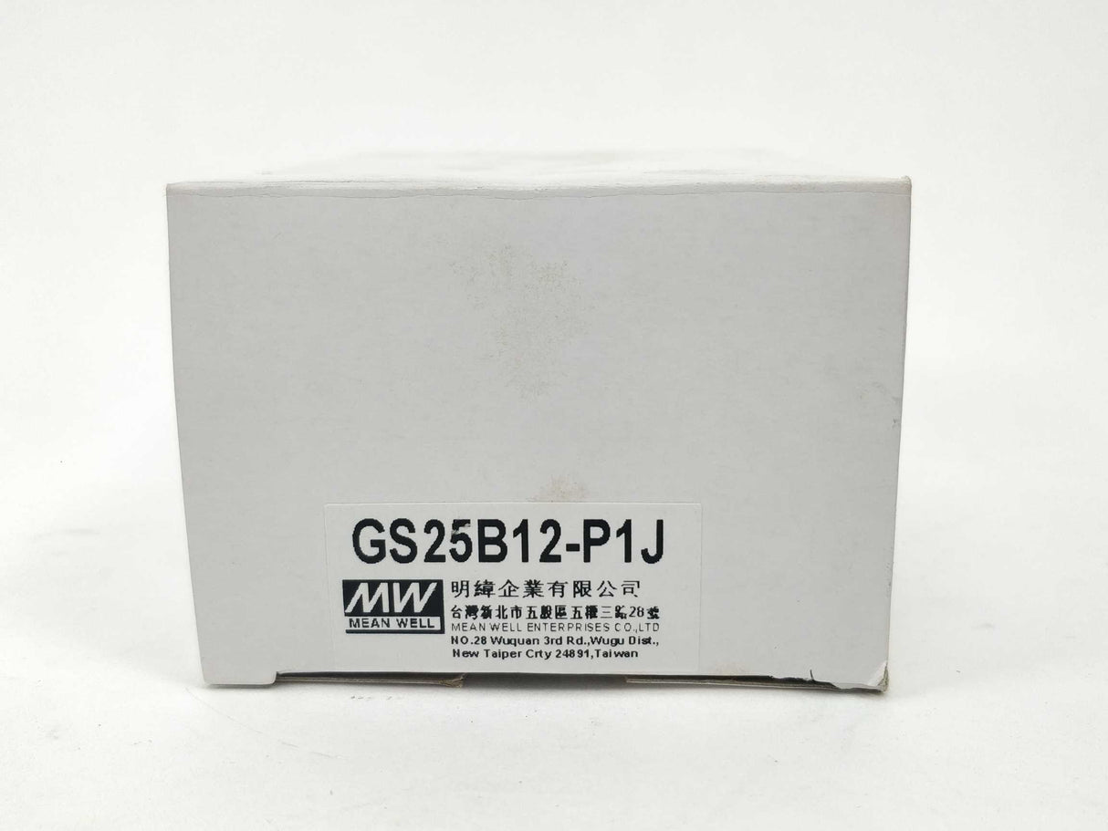 Mean Well GS25B12-P1J AC/DC, adaptor, 25W, 12Vout