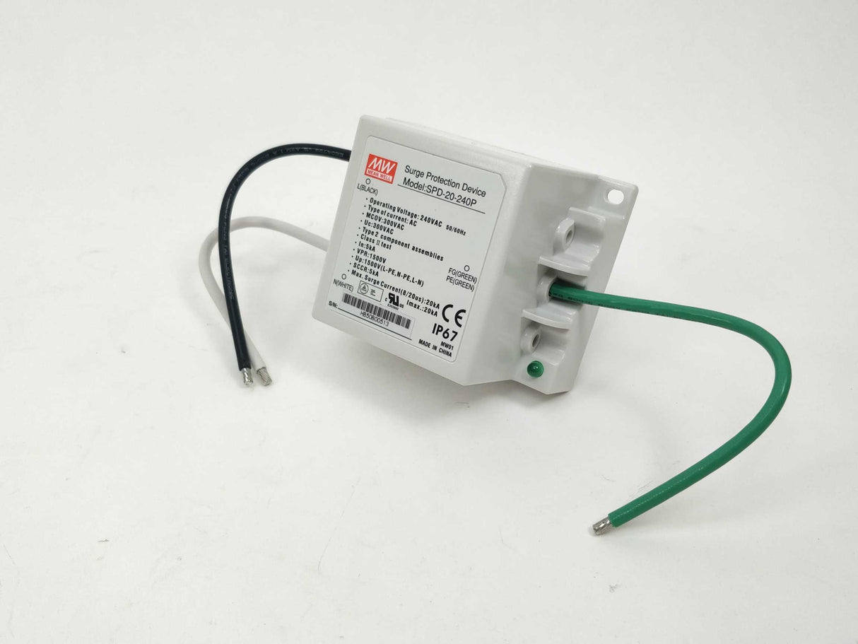 Mean Well SPD-20-240P Surge Protection Device 240VAC, 50/60Hz