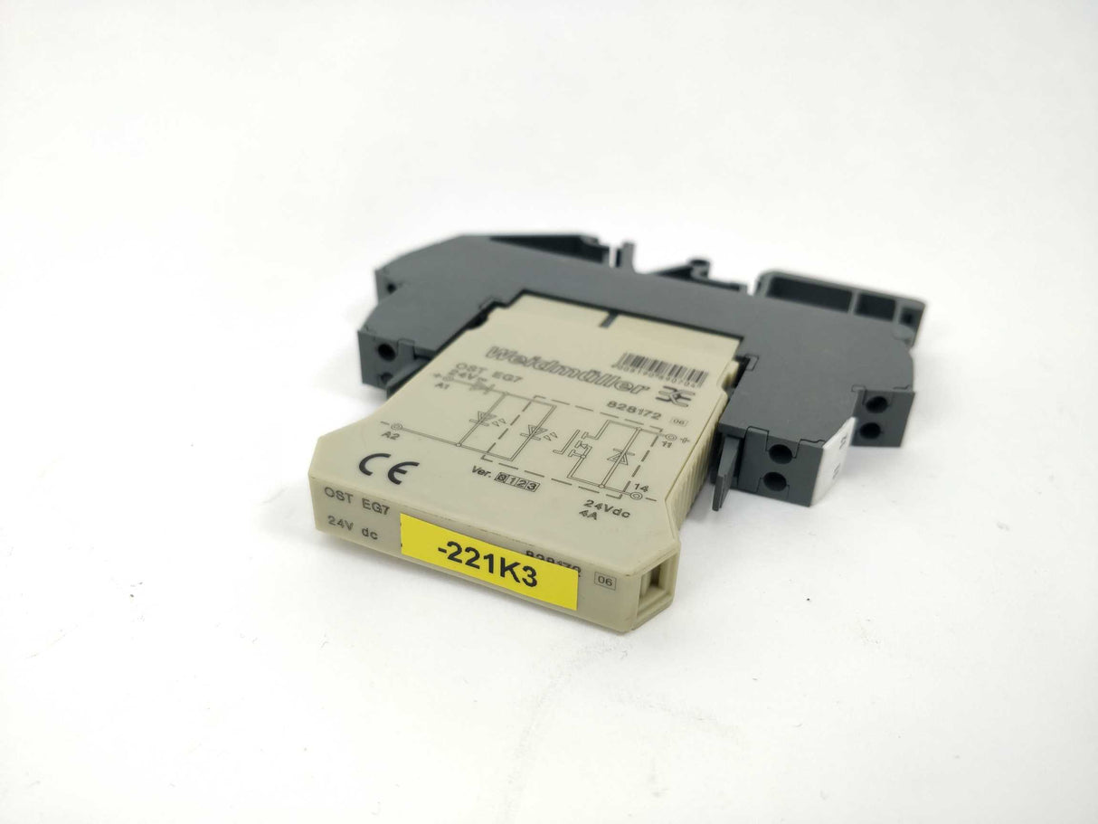 Weidmüller 8281720000 OST EG7 24VDC/4A With RS EG7 KOMBIFUSS. 3 Pcs