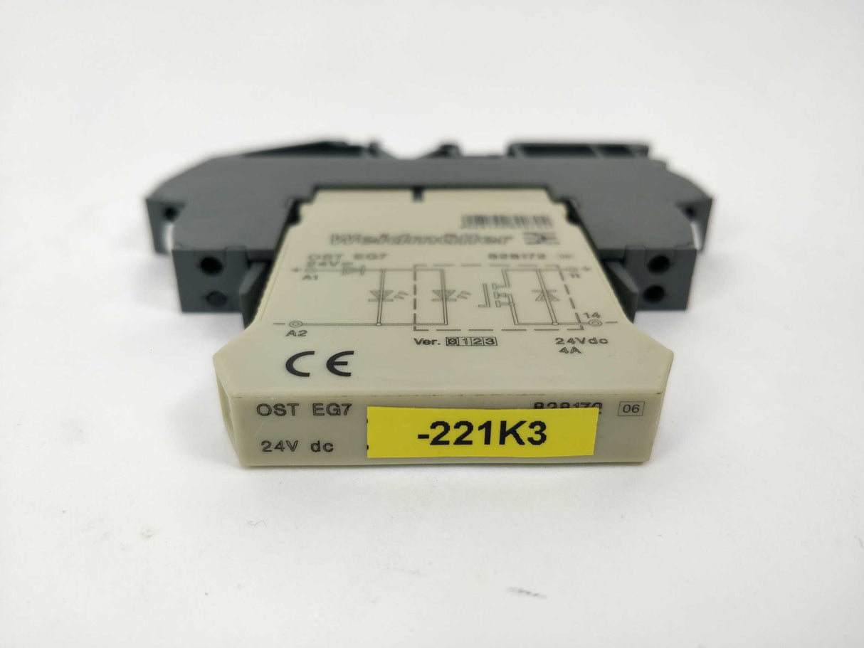 Weidmüller 8281720000 OST EG7 24VDC/4A With RS EG7 KOMBIFUSS. 3 Pcs
