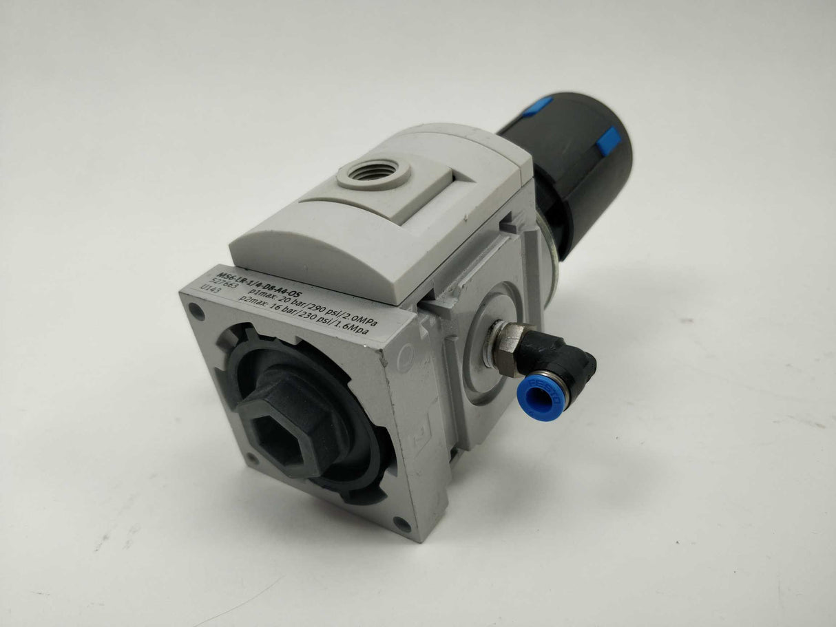 Festo 527663 MS6-LR-1/4-D8-A4-OS Pressure Regulator