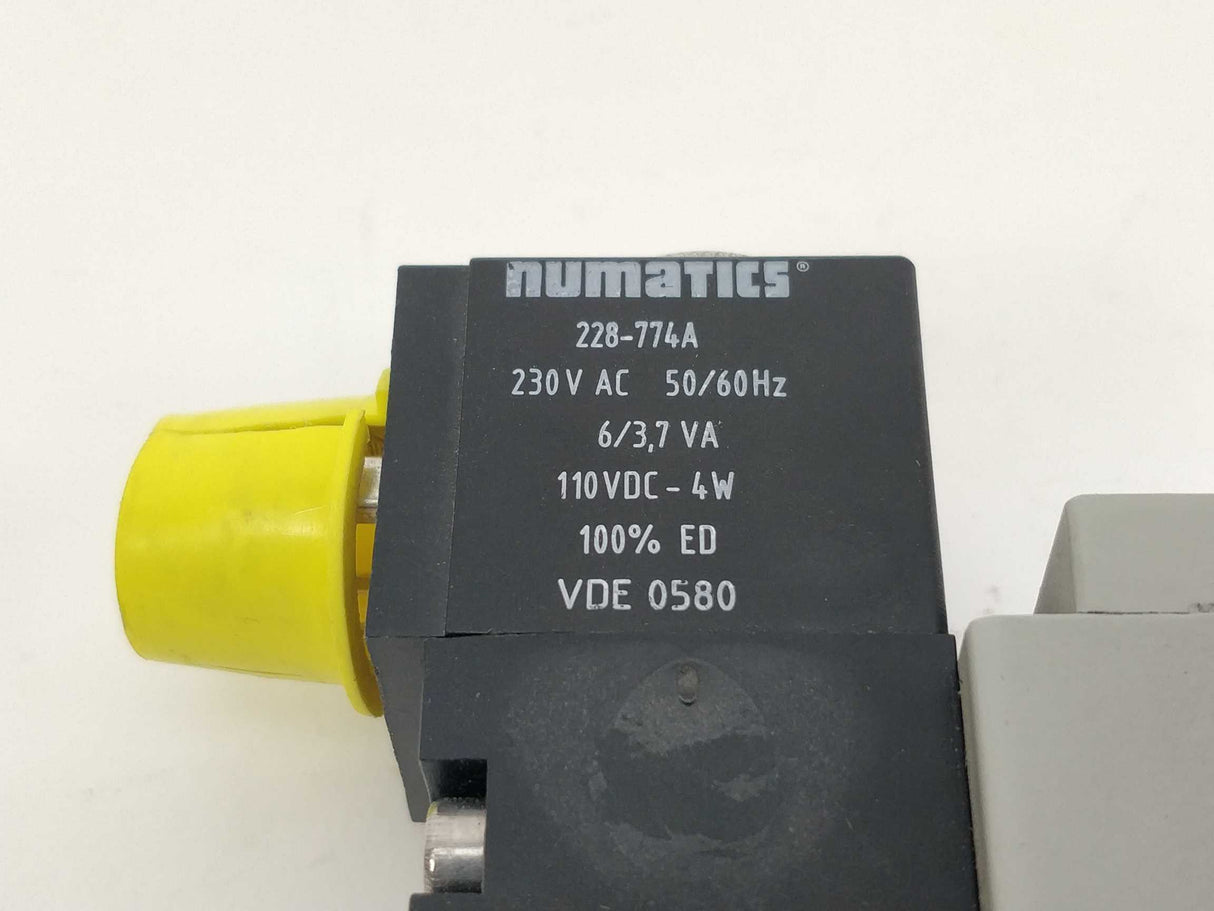 NUMATICS C12BA4002026Y40 With 219-204A & 228-774A