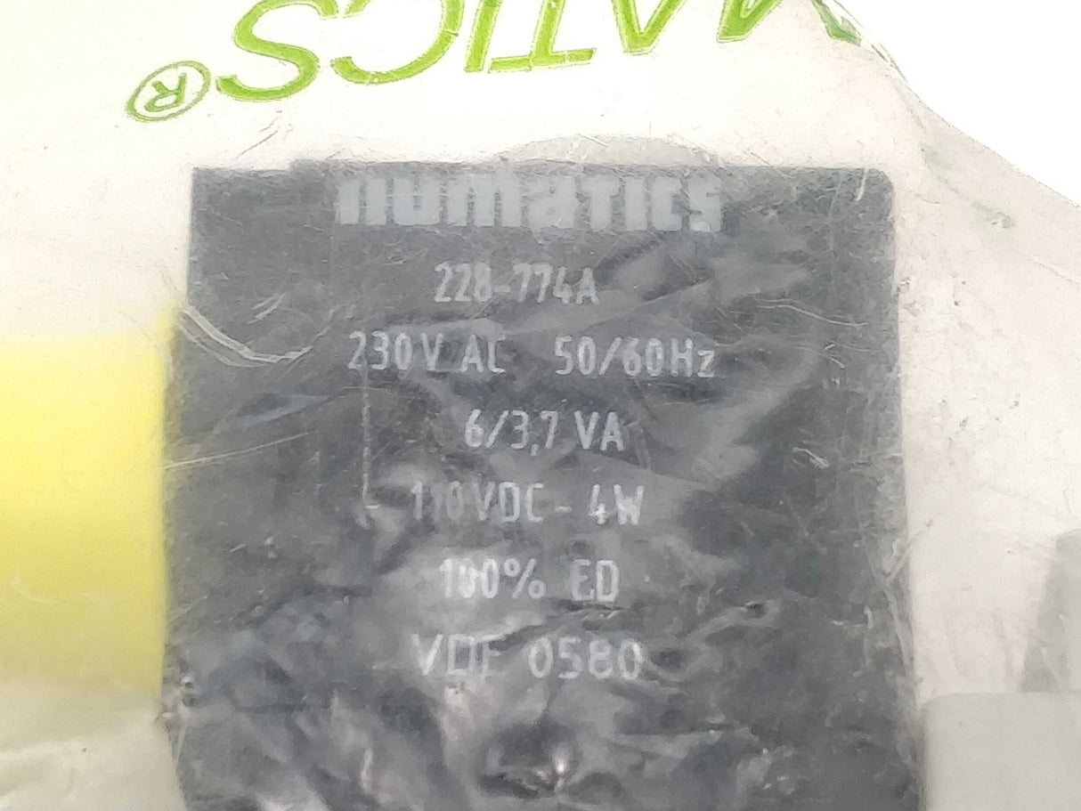 NUMATICS C12BA4002026Y40 With 219-204A & 228-774A