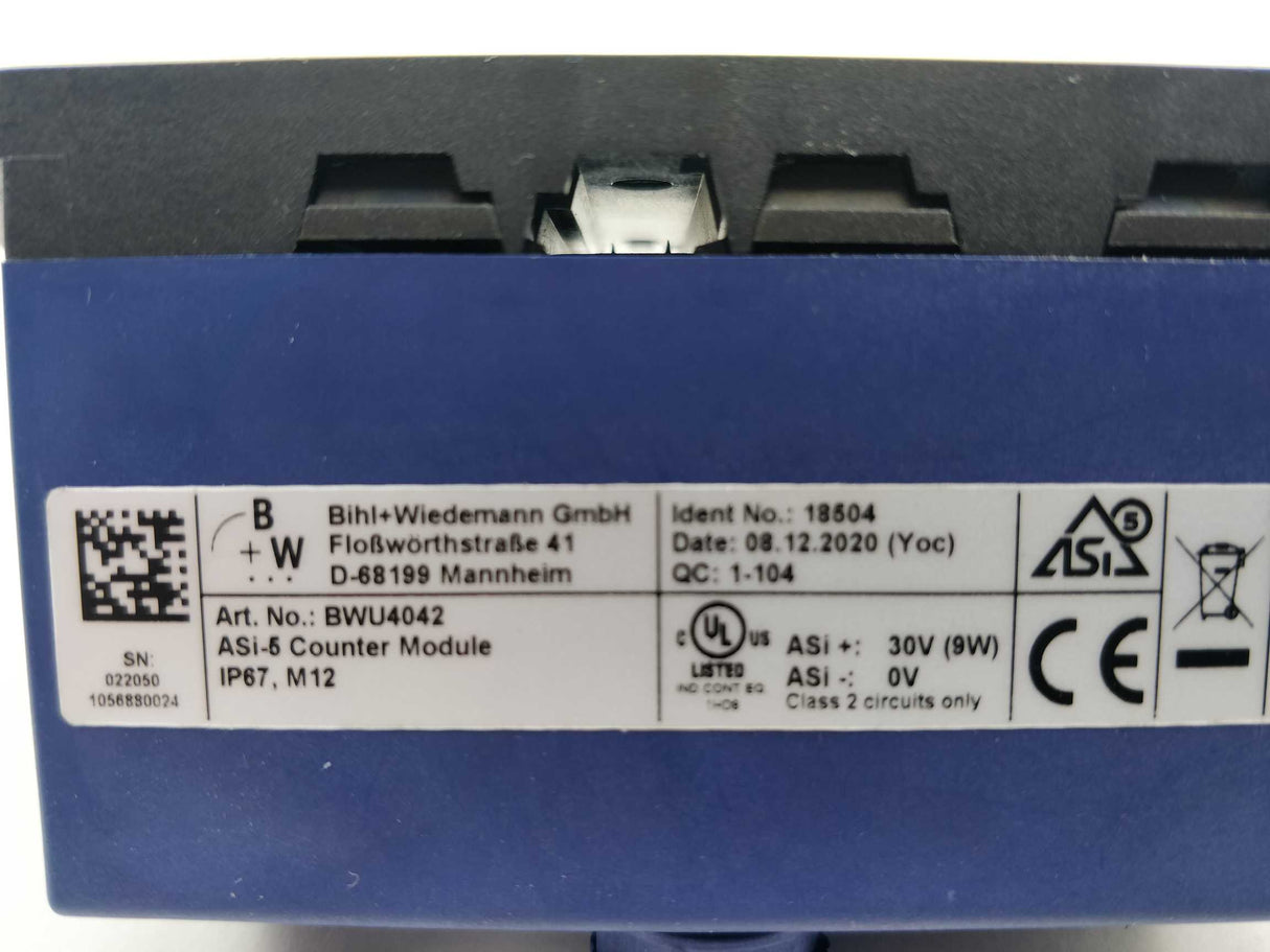 Bihl+Wiedemann BWU4042 Counter Module