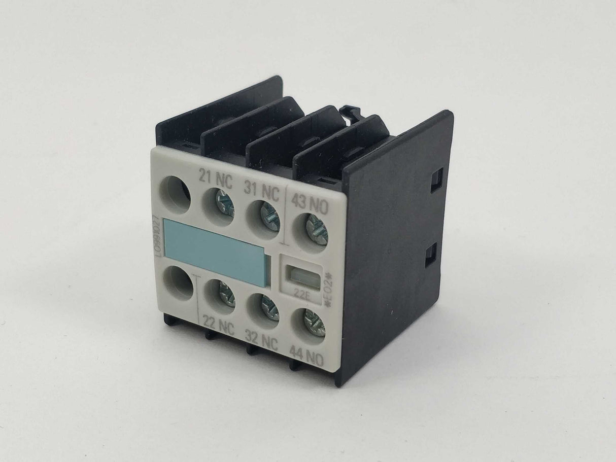 Siemens 3RH1911-1HA12 Aux. Contact Block 1NO+2NC