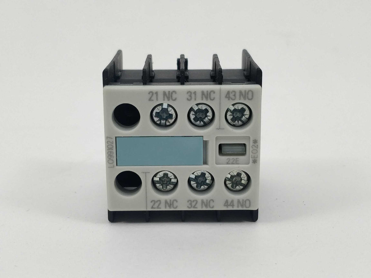 Siemens 3RH1911-1HA12 Aux. Contact Block 1NO+2NC
