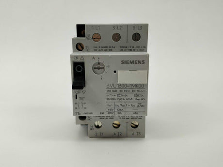 Siemens 3VU1300-1MK00 Circuit Breaker. 4-6A
