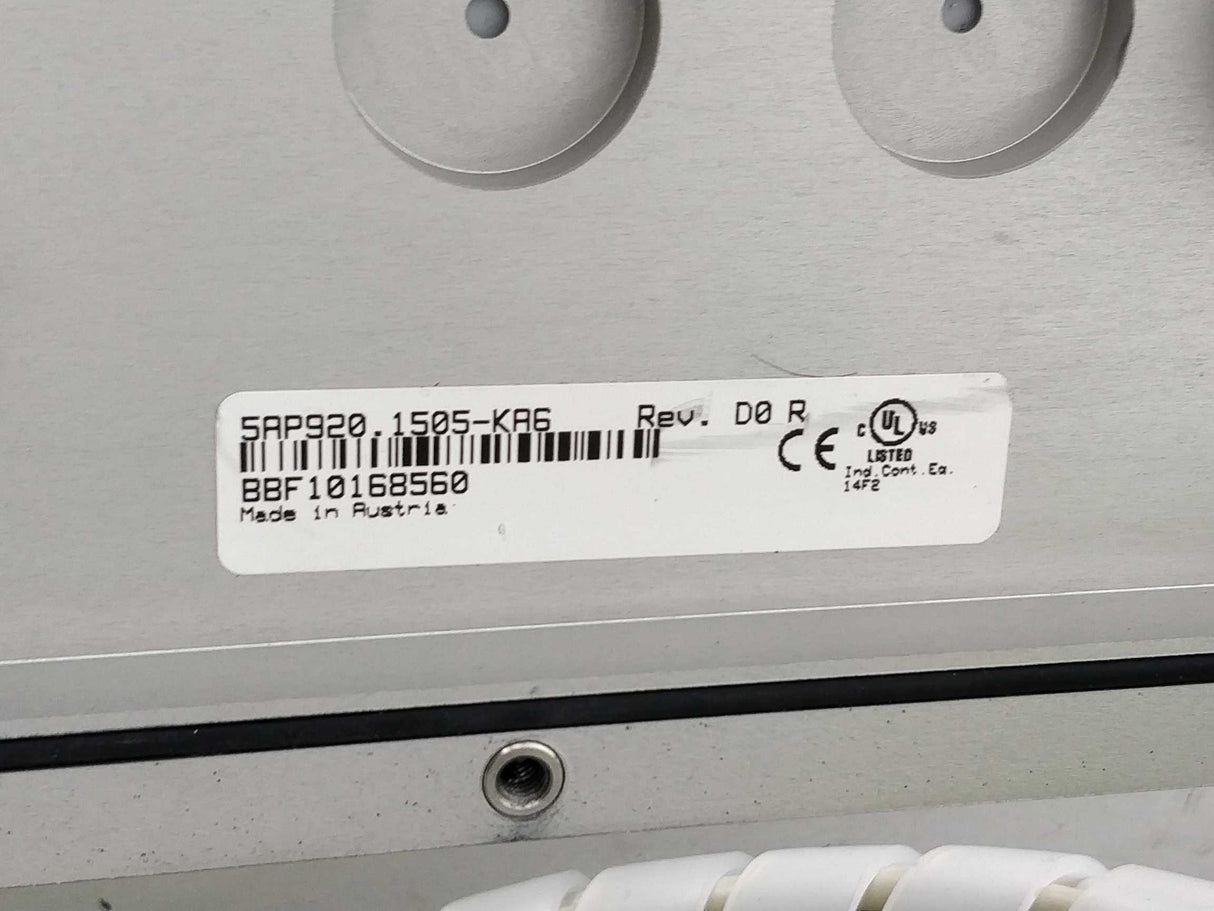 B&R 5AP920.1505-KA6 Touchscreen Panel