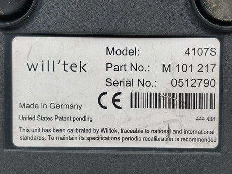 Will'tek Mobile Fault Finder 4107S Mobile Fault Finder 4107S