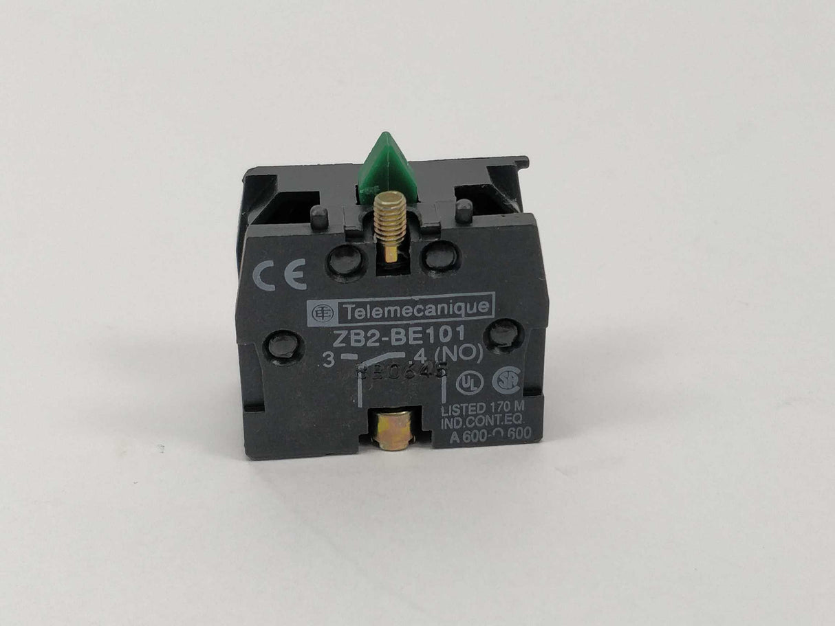 TELEMECANIQUE ZB2-BE101 Single Contact Block. 8 Pcs,