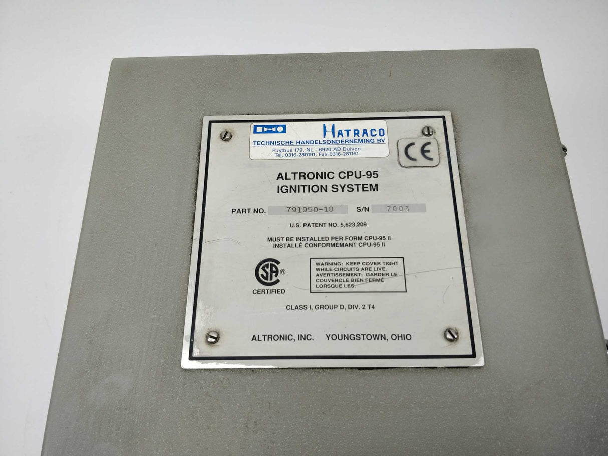 Hatraco Altronic CPU-95. 791950-18 Altronic CPU-95